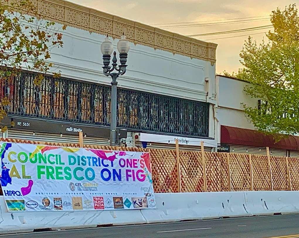 New outdoor spaces on Figueroa